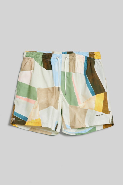 PLAVKY GANT ART PRINT SWIM SHORTS - Fotografie č. 4