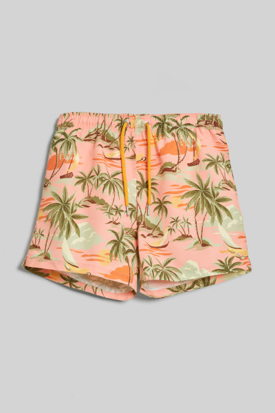 PLAVKY GANT HAWAII PRINT SWIM SHORTS - Fotografie č. 4