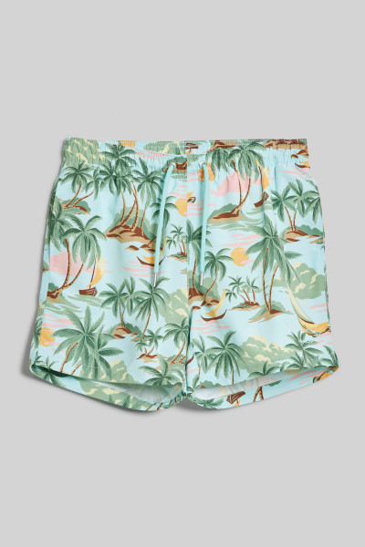 PLAVKY GANT HAWAII PRINT SWIM SHORTS - Fotografie č. 4