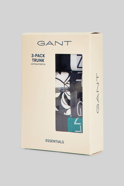 SPODNÁ BIELIZEŇ GANT PALM LEI PRINT TRUNK 3-PACK - Fotografia č. 3