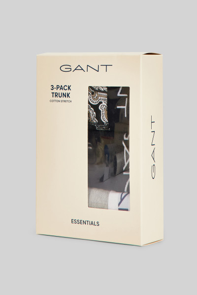 SPODNÁ BIELIZEŇ GANT PAISLEY PRINT TRUNK 3-PACK - Fotografia č. 3