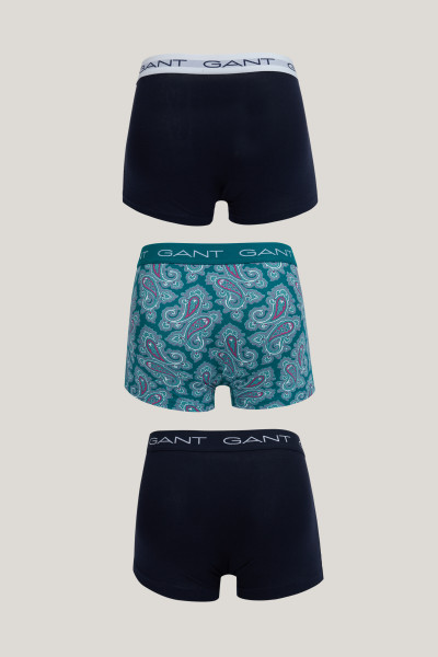 SPODNÁ BIELIZEŇ GANT PAISLEY PRINT TRUNK 3-PACK - Fotografia č. 2