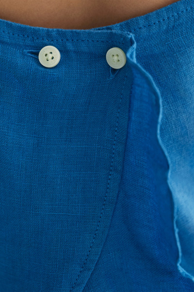 TOP GANT LINEN FRILL TOP - Fotografie č. 2