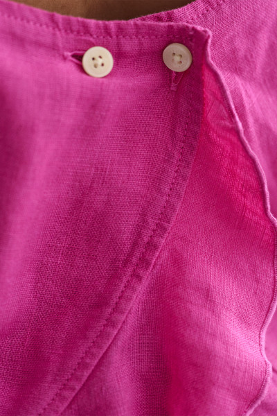 TOP GANT LINEN FRILL TOP - Fotografie č. 2