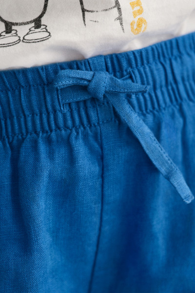 ŠORTKY GANT LINEN FRILL SHORTS - Fotografie č. 2