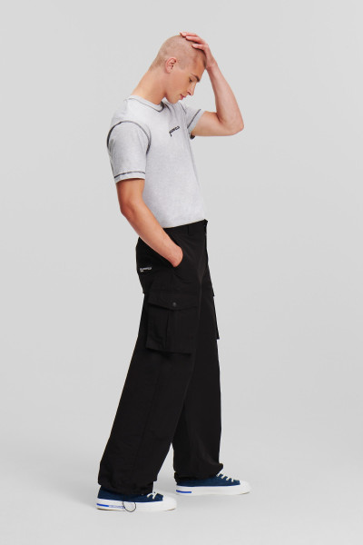 NOHAVICE KARL LAGERFELD JEANS KLJ CARGO PANT - Fotografia č. 2