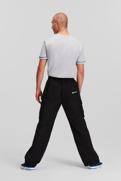 NOHAVICE KARL LAGERFELD JEANS KLJ CARGO PANT - Fotografia č. 4