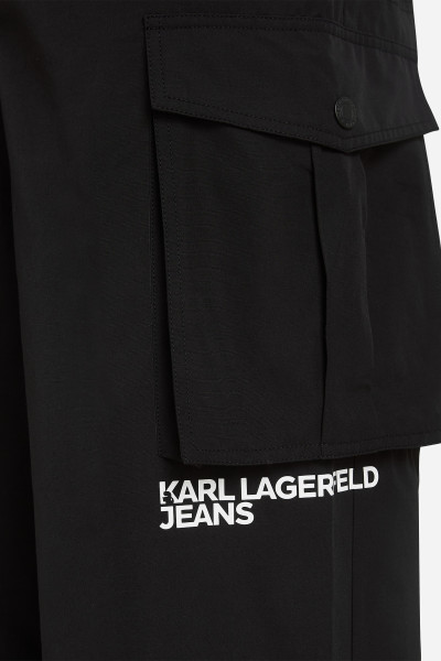 NOHAVICE KARL LAGERFELD JEANS KLJ CARGO PANT - Fotografia č. 7