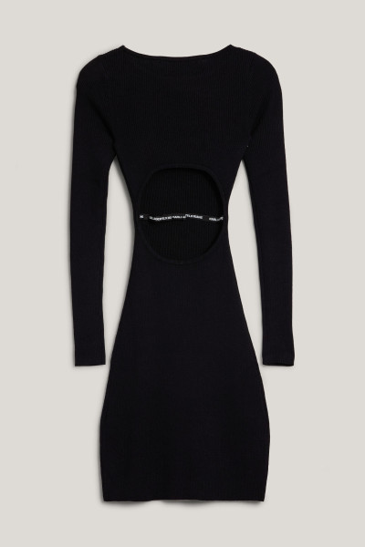 ŠATY KARL LAGERFELD JEANS KLJ KNITTED BODY DRESS - Fotografia č. 2