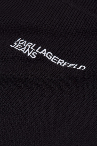 ŠATY KARL LAGERFELD JEANS KLJ KNITTED BODY DRESS - Fotografia č. 3