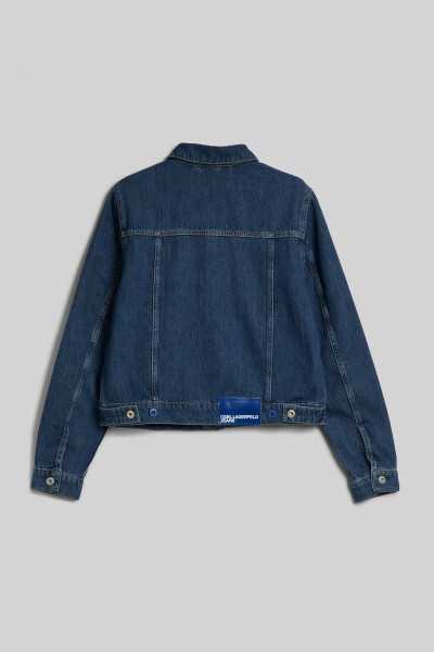 BUNDA KARL LAGERFELD JEANS KLJ REGULAR DENIM JACKET - Fotografia č. 2