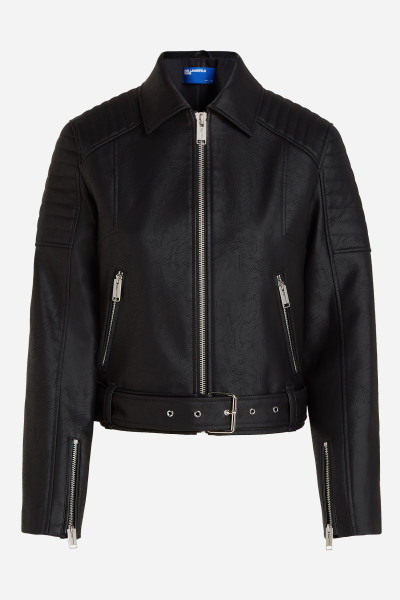 BUNDA KARL LAGERFELD JEANS KLJ FAUX LEATHER JACKET - Fotografia č. 5