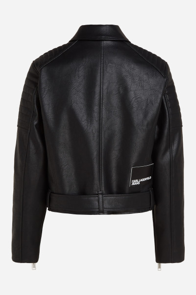 BUNDA KARL LAGERFELD JEANS KLJ FAUX LEATHER JACKET - Fotografia č. 6
