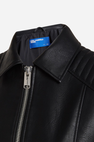 BUNDA KARL LAGERFELD JEANS KLJ FAUX LEATHER JACKET - Fotografia č. 7