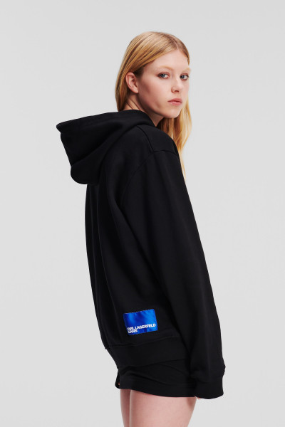 MIKINA KARL LAGERFELD JEANS KLJ REGULAR LOGO HOODIE - Fotografia č. 3