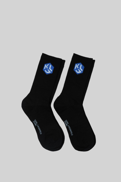 PONOŽKY KARL LAGERFELD JEANS LOGO SOCKS SET - Fotografia č. 2