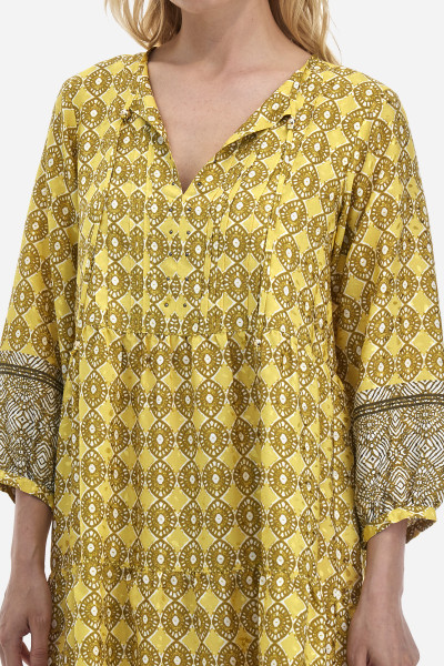 ŠATY LA MARTINA WOMAN DRESS PRINTED POPLIN - Fotografia č. 4