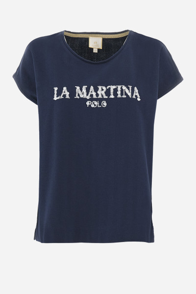 PÓLÓ LA MARTINA WOMAN T_SHIRT SINGLE JERSEY JA - Kép 4