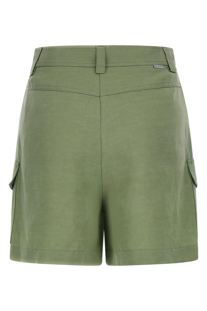 ショートパンツ WOOLRICH SH0036FRUT3043 621 Shorts Viscose Linen Short Upgrade Your Summer Look with WOOLRICH Viscose Linen Shorts