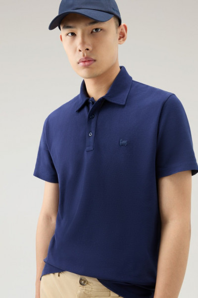 POLOKOŠEĽA WOOLRICH ICE COTTON POLO - Fotografia č. 4