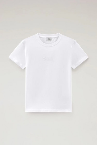 TRIČKO WOOLRICH LOGO T-SHIRT - Fotografia č. 5