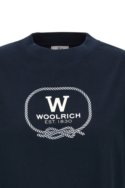 PÓLÓ WOOLRICH GRAPHIC T-SHIRT - Kép 4