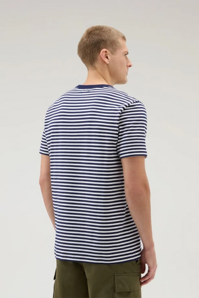 PÓLÓ WOOLRICH STRIPED T-SHIRT - Kép 3