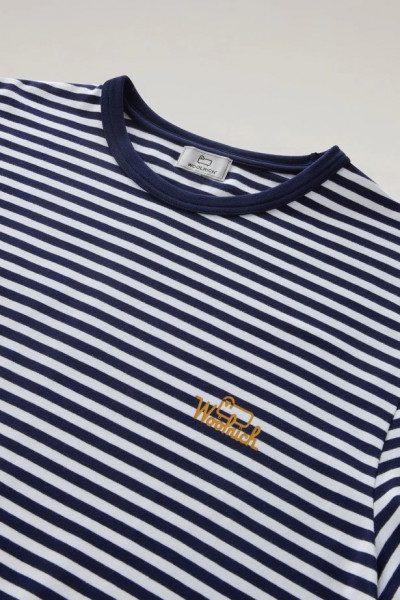 PÓLÓ WOOLRICH STRIPED T-SHIRT - Kép 9