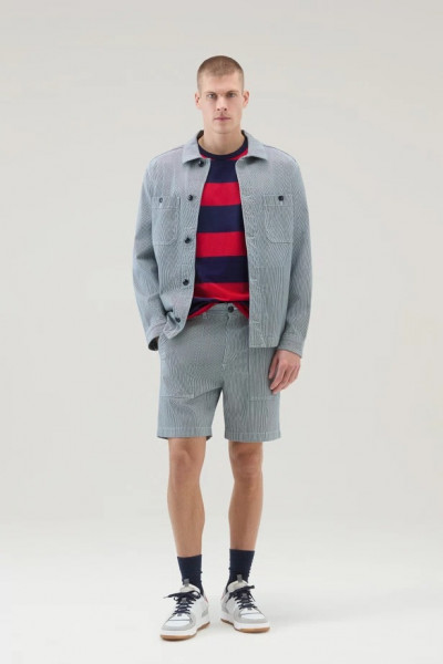 PÓLÓ WOOLRICH STRIPED T-SHIRT - Kép 2