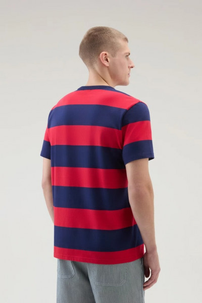 PÓLÓ WOOLRICH STRIPED T-SHIRT - Kép 3