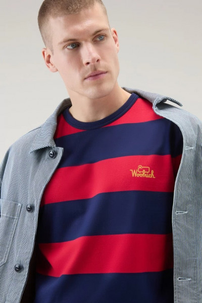 PÓLÓ WOOLRICH STRIPED T-SHIRT - Kép 4