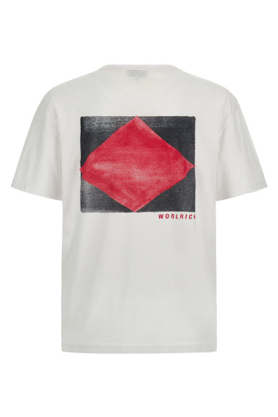TRIČKO WOOLRICH FLAG T-SHIRT - Fotografia č. 3
