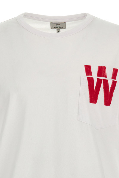 TRIČKO WOOLRICH FLAG T-SHIRT - Fotografia č. 4