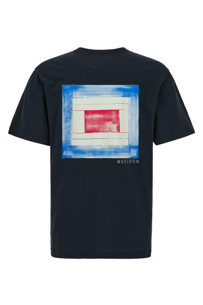 TRIČKO WOOLRICH FLAG T-SHIRT - Fotografia č. 7