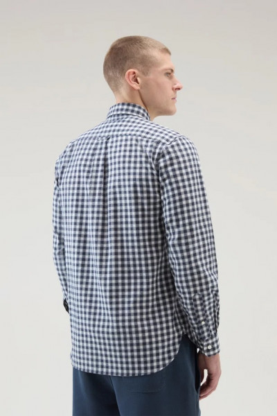 KOŠEĽA WOOLRICH LIGHT CHECK SHIRT - Fotografia č. 3