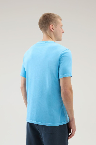 TRIČKO WOOLRICH LIGHT GARMENT DYED T-SHIRT - Fotografia č. 4