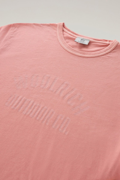 TRIČKO WOOLRICH LIGHT GARMENT DYED T-SHIRT - Fotografia č. 6