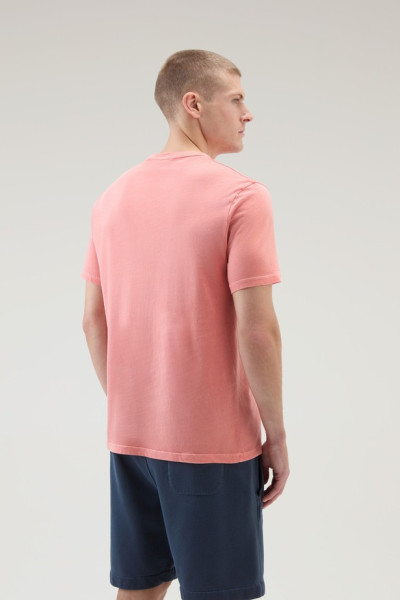 TRIČKO WOOLRICH LIGHT GARMENT DYED T-SHIRT - Fotografia č. 3