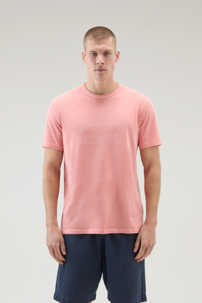 TRIČKO WOOLRICH LIGHT GARMENT DYED T-SHIRT - Fotografia č. 1