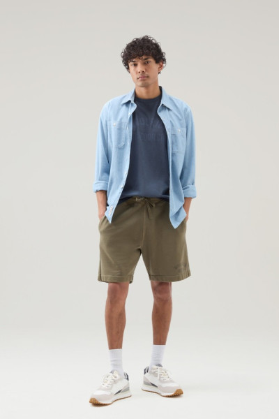 TRIČKO WOOLRICH LIGHT GARMENT DYED T-SHIRT - Fotografia č. 2