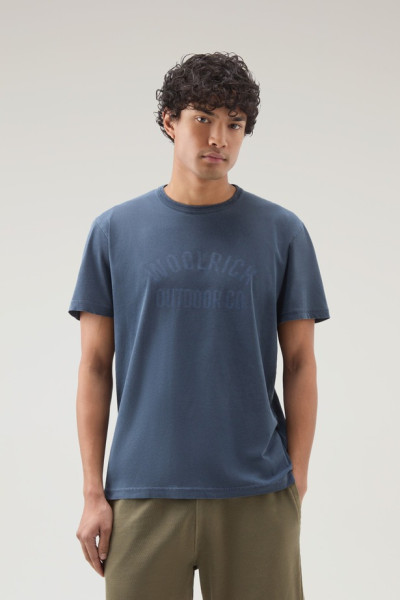 TRIČKO WOOLRICH LIGHT GARMENT DYED T-SHIRT - Fotografia č. 1