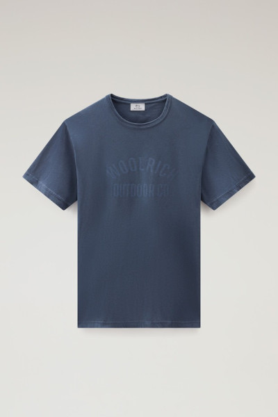 TRIČKO WOOLRICH LIGHT GARMENT DYED T-SHIRT - Fotografia č. 5