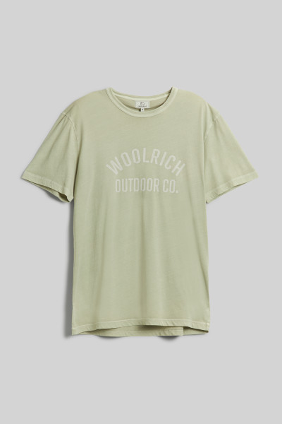 TRIČKO WOOLRICH LIGHT GARMENT DYED T-SHIRT - Fotografia č. 1