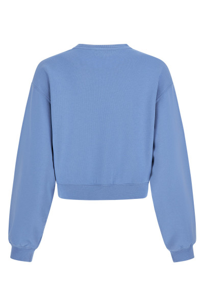 MIKINA WOOLRICH COTTON FLEECE LOGO CREWNECK - Fotografia č. 7