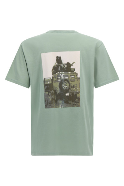 PÓLÓ WOOLRICH SAFARI T-SHIRT - Kép 3