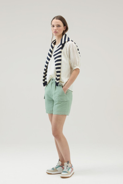 BLÚZKA WOOLRICH BRODERIE ANGLAISE BLOUSE - Fotografia č. 2