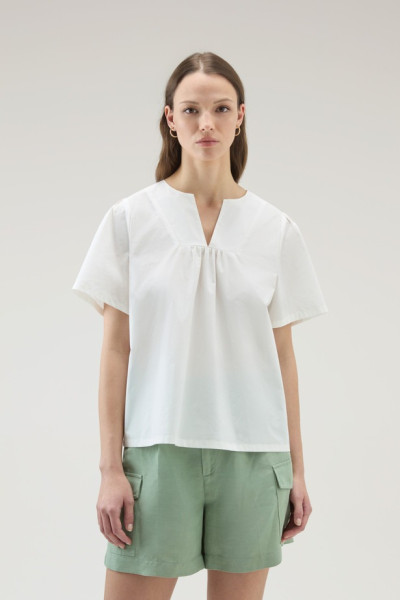BLÚZ WOOLRICH POPLIN BLOUSE - Kép 1