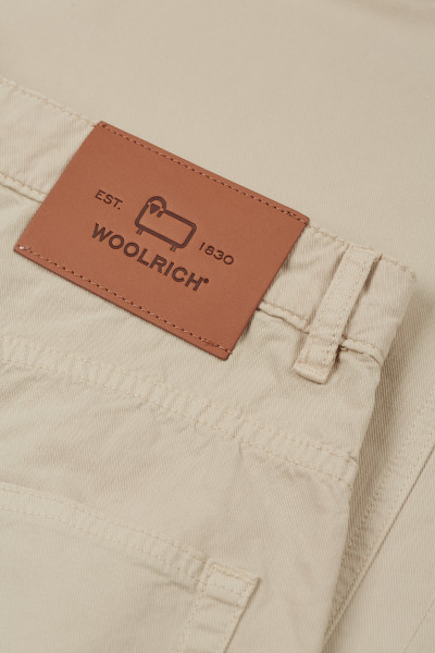 NADRÁG WOOLRICH COTTON TWILL PANT - Kép 3