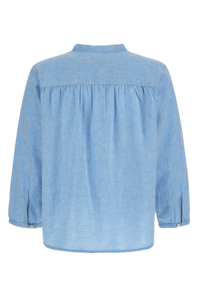 ING WOOLRICH COTTON LINEN SHIRT - Kép 3