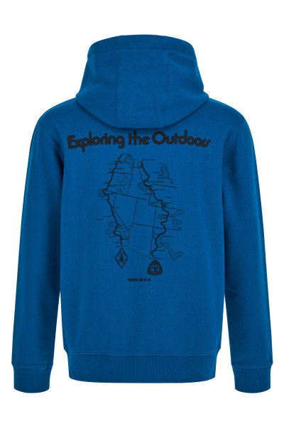 MELEGÍTŐ FELSŐ WOOLRICH TRAIL HOODIE - Kép 4